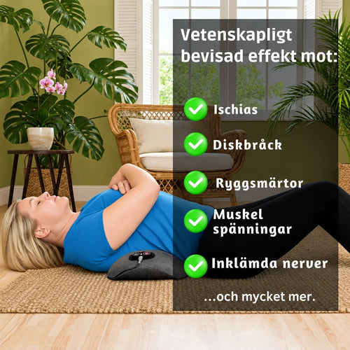 Kvinna använder OrthoFlex Pro hemma